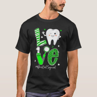 Zahnarzt Irish Tooth Liebe Hygienic Pa T-Shirt