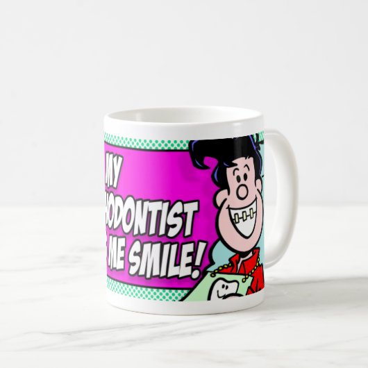 Zahnarzt Kaffeetasse (VorderseiteRechts)