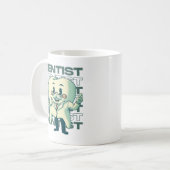 Zahnarzt Kaffeetasse (Vorderseite Links)