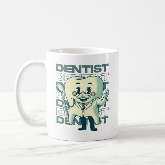 Zahnarzt Kaffeetasse (Links)