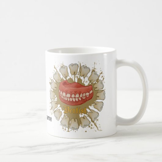 Zahnarzt-Kaffeetasse Kaffeetasse (Rechts)