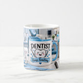 Zahnarzt Keep Smiling Tasse (Mittel)