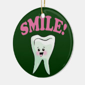 Zahnarzt Keramik Ornament (Links)