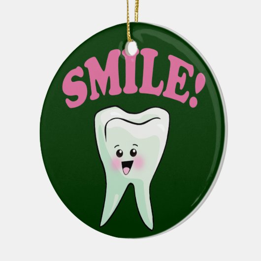 Zahnarzt Keramik Ornament (Links)