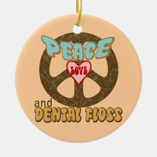 Zahnarzt Keramikornament (Vorne)