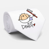 Zahnarzt Krawatte (Gerollt)