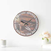 Zahnarzt - Labrador - Zahnlabor Große Wanduhr (Zuhause)