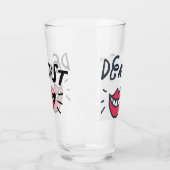 Zahnarzt-Lächeln Glas (Links)
