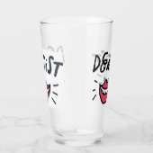 Zahnarzt-Lächeln Glas (Rechts)