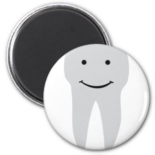 Zahnarzt lächelt Zähne Magnet