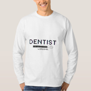 Zahnarzt Ladefehler Pixel Humor T-Shirt