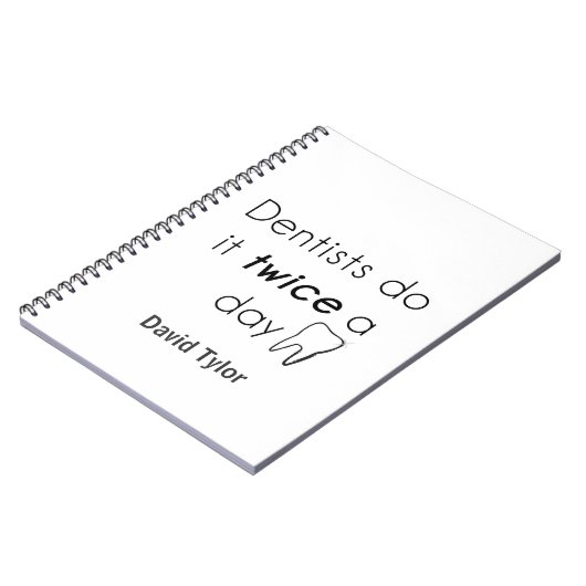 Zahnarzt Mach's! Notizblock (Linke Seite)