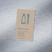 Zahnarzt Magnetische Visitenkarte (Beispiel)