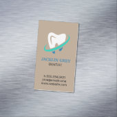 Zahnarzt Magnetische Visitenkarte (Beispiel)