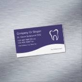 Zahnarzt Magnetische Visitenkarte (Beispiel)