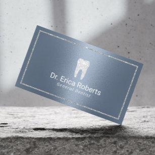 Zahnarzt Moderne Zahnarztpraxis Visitenkarte