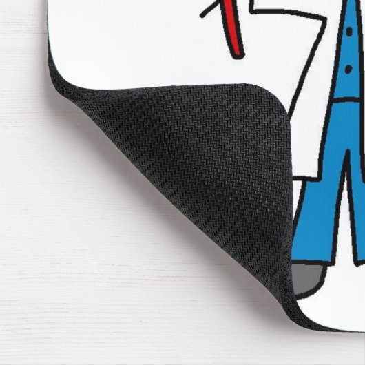 Zahnarzt Mousepad (Ecke)