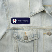 Zahnarzt Namensschild (Beispiel)