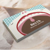 Zahnarzt Niedlicher Cartoon Kinder Visitenkarte