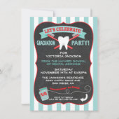 Zahnarzt oder Zahnhygieniker Graduiertengruppe Einladung (Vorderseite)