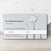 Zahnarzt Orthodontist - Moderne Verabredung Visitenkarte