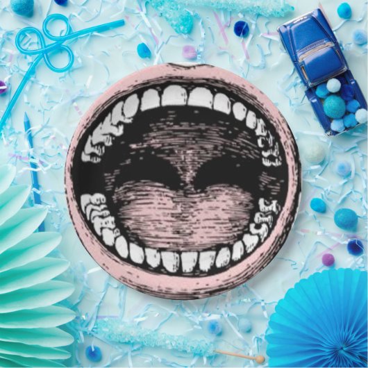 Zahnarzt-Party Pappteller (Party)