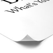 ZAHNARZT POSTER (Ecke)