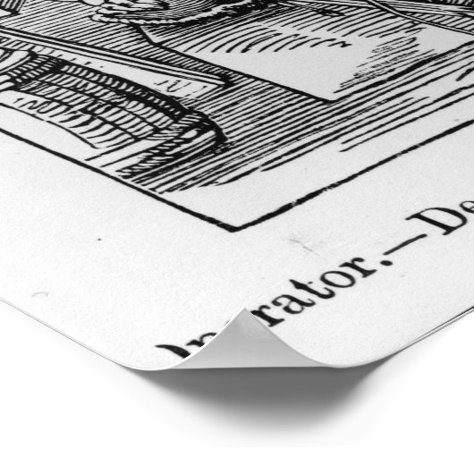 Zahnarzt Poster (Ecke)