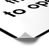 Zahnarzt Poster (Ecke)