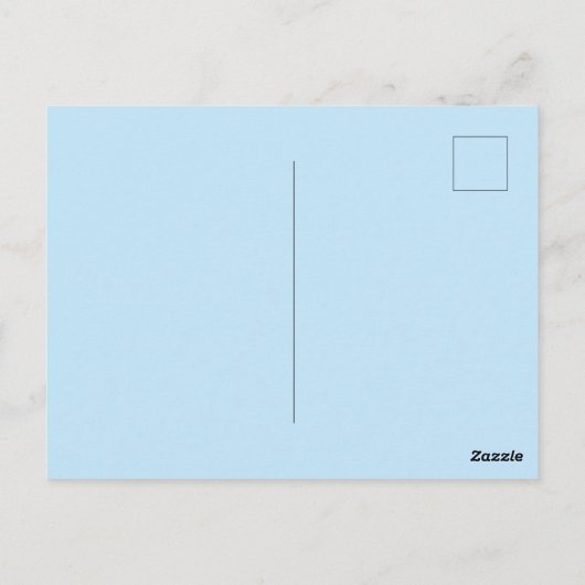 Zahnarzt Postkarte (Rückseite)
