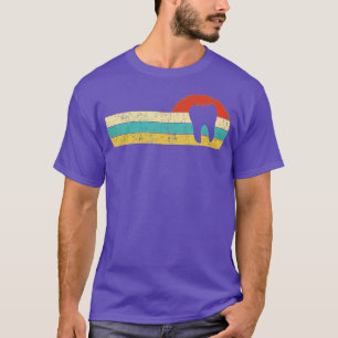 Zahnarzt Retro Vintager Zahnarzt Mund Doktor T-Shirt