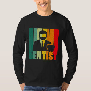 Zahnarzt Retro Zahnmedizin Vintage Geschenk Dental T-Shirt
