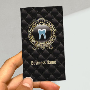 Zahnarzt Royal Black Dental Care Visitenkarte