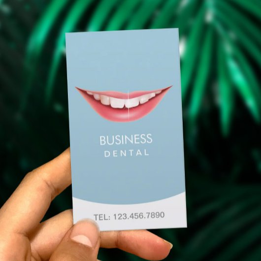 Zahnarzt Smile Zahnärztliche Ernennung Terminkarte