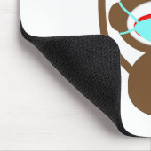 Zahnarzt-Socken-Affe-Shirts und Mousepad (Ecke)