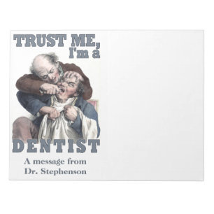 ZAHNARZT-Spaß-Anmerkungsauflagen Notizblock