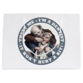 ZAHNARZT-Spaß-Geschenktaschen Große Geschenktüte (Vorderseite)