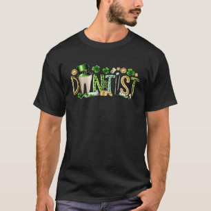 Zahnarzt St Patrick's Day Glücklichster Zahnarzt S T-Shirt