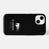 Zahnarzt | Stand iPhone Hülle (Rückseite (Horizontal))
