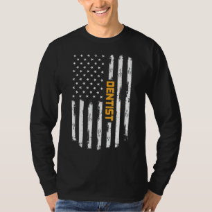 Zahnarzt Stolz Positive Karriere Vintage Amerikani T-Shirt