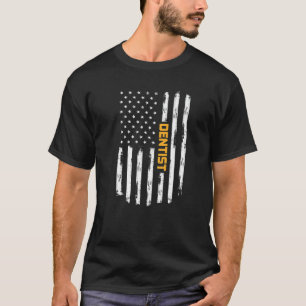 Zahnarzt Stolz Positive Karriere Vintage Amerikani T-Shirt