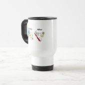 Zahnarzt-Tasse Reisebecher (Vorderseite Links)