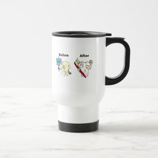 Zahnarzt-Tasse Reisebecher (Rechts)