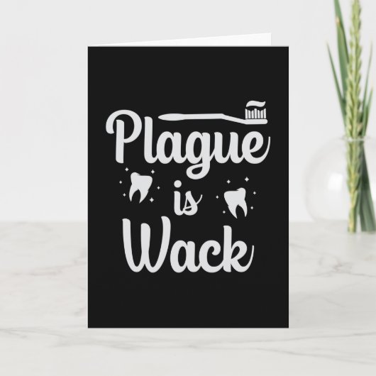 Zahnarzt Teeth Tooth Funny Gift Idee Karte (Vorderseite)