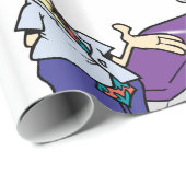 Zahnarzt und Zahnarztstuhl für Operation Geschenkpapier (Rolleneckpunkt)