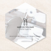 Zahnarzt Untersetzer (Vorderseite)