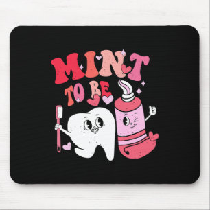 Zahnarzt Valentinsmintze soll Zahnbürste Zahnpasta Mousepad