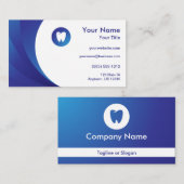 Zahnarzt Visitenkarte (Vorne/Hinten)