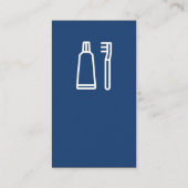 Zahnarzt Visitenkarte (Rückseite)