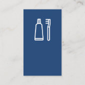 Zahnarzt Visitenkarte (Rückseite)